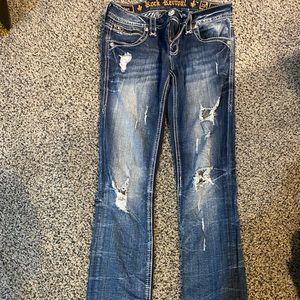 Rock revival 26/29 mid-rise straight